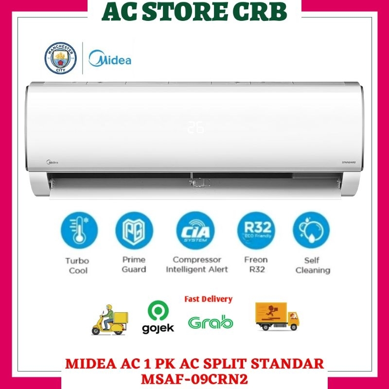 AC MIDEA 1 PK Standart Low Watt MSAF-09CRN2 (Unit Only)