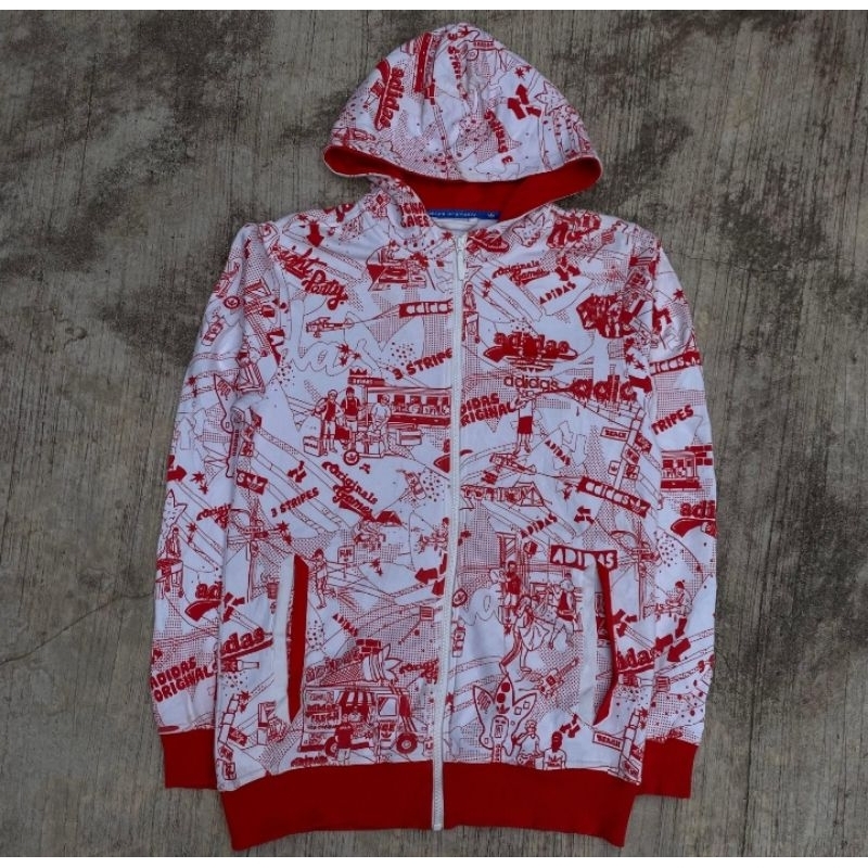 Hoodie adidas full print