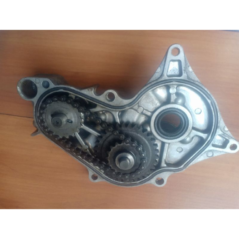 WATER PUMP POMPA AIR RADIATOR FULL SET HONDA VARIO 110 KARBU VARIO TECHNO (scond) ORIGINAL.