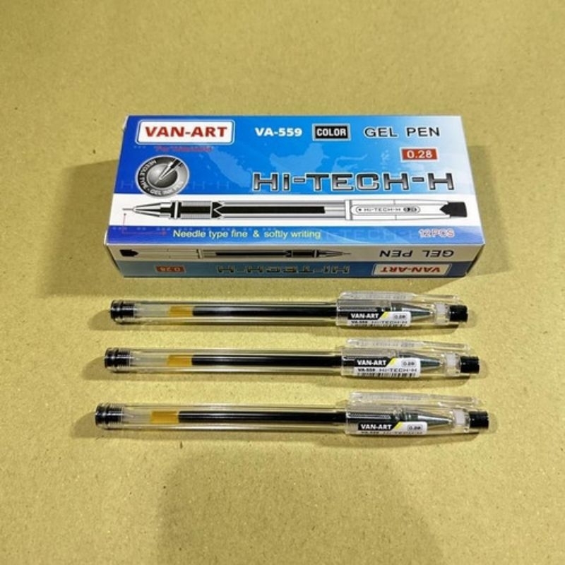 

pulpel Hi tech H Gel pen Van-Art VA559 1pack/12pcs