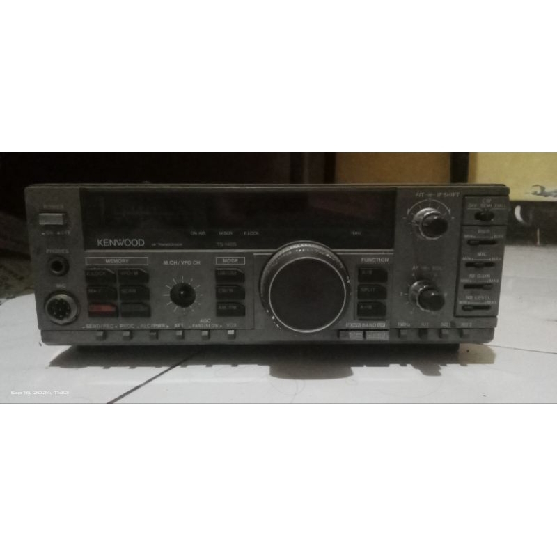 body rig kenwood ts-140s bahan minus blok pll