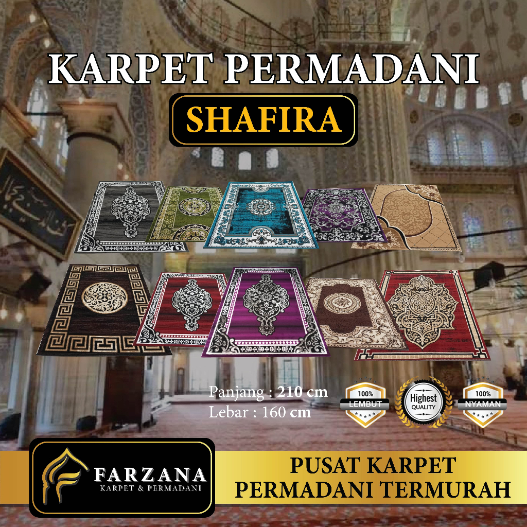 Karpet Permadani MOMENTO Ukuran 210 x 310