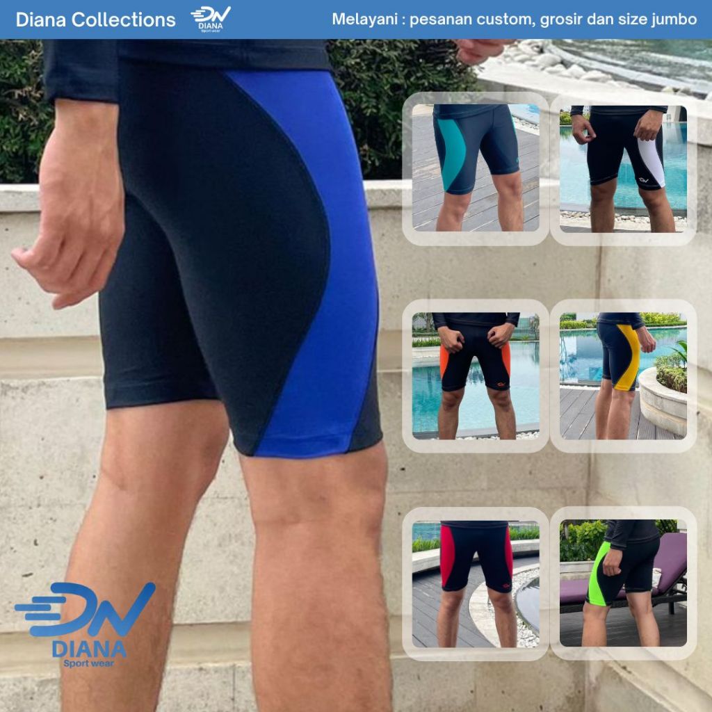 Celana renang pria/Celana renang pria dewasa/Celana renang pria jumbo/Celana renang pendek