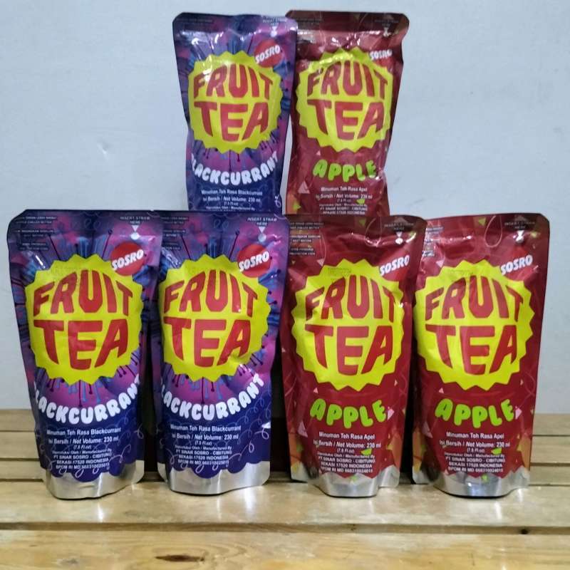 

FRUITEA Pouch / Bantal 200 ML (24)