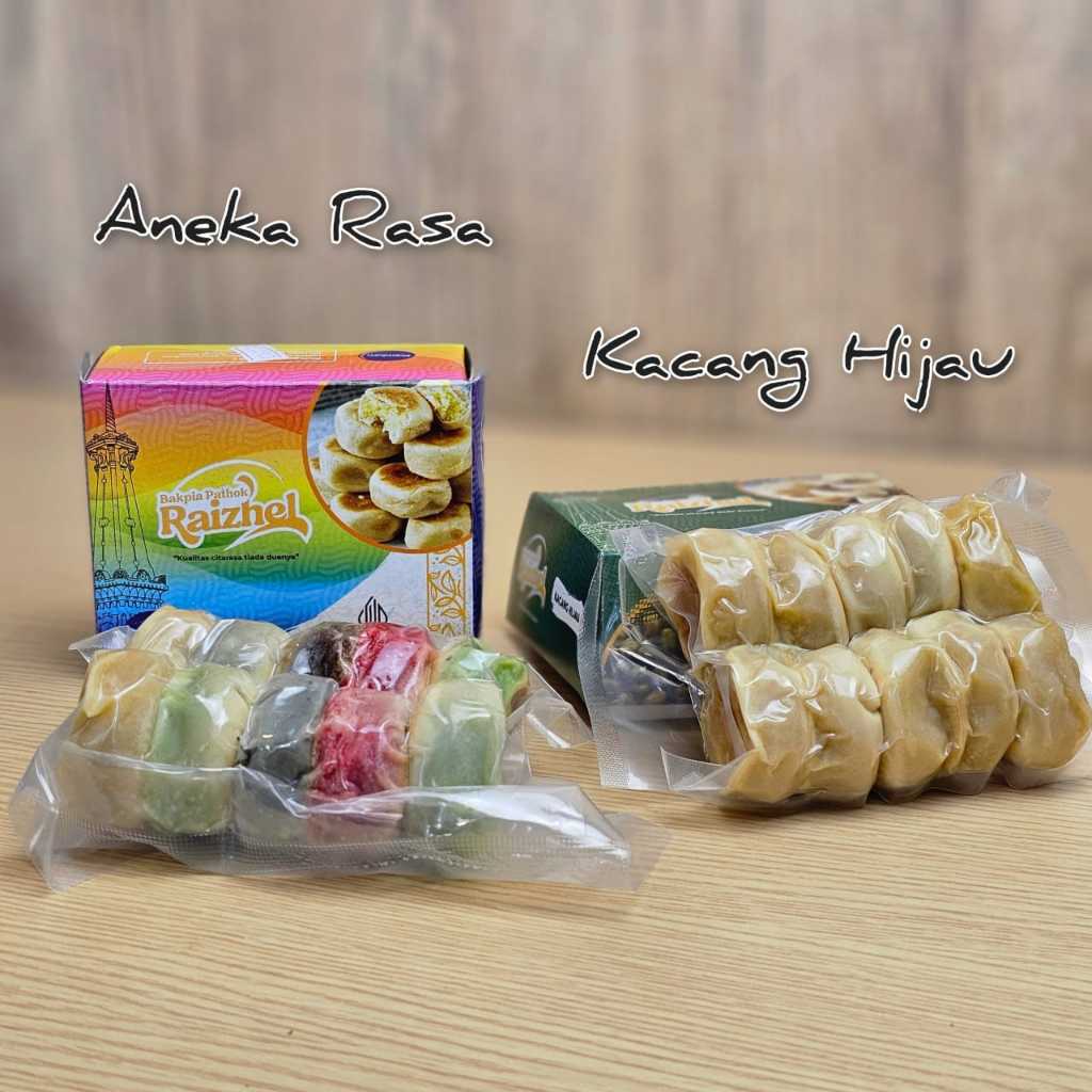 

PAKET HEMAT 3 BOX BAKPIA PATHOK RAIZHEL ISI 10 bakpia basah
