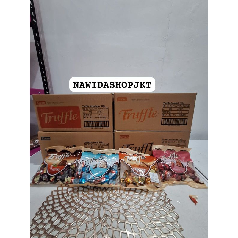 

Cokelat Turki Truffle isi 20 x 115 gr 6 rasa