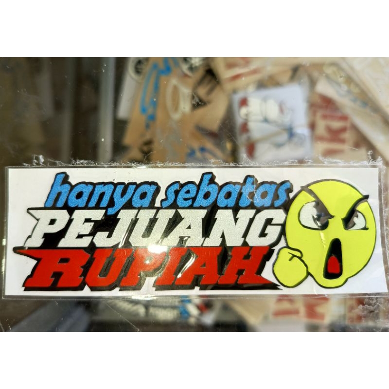 

stiker pejuang rupiah