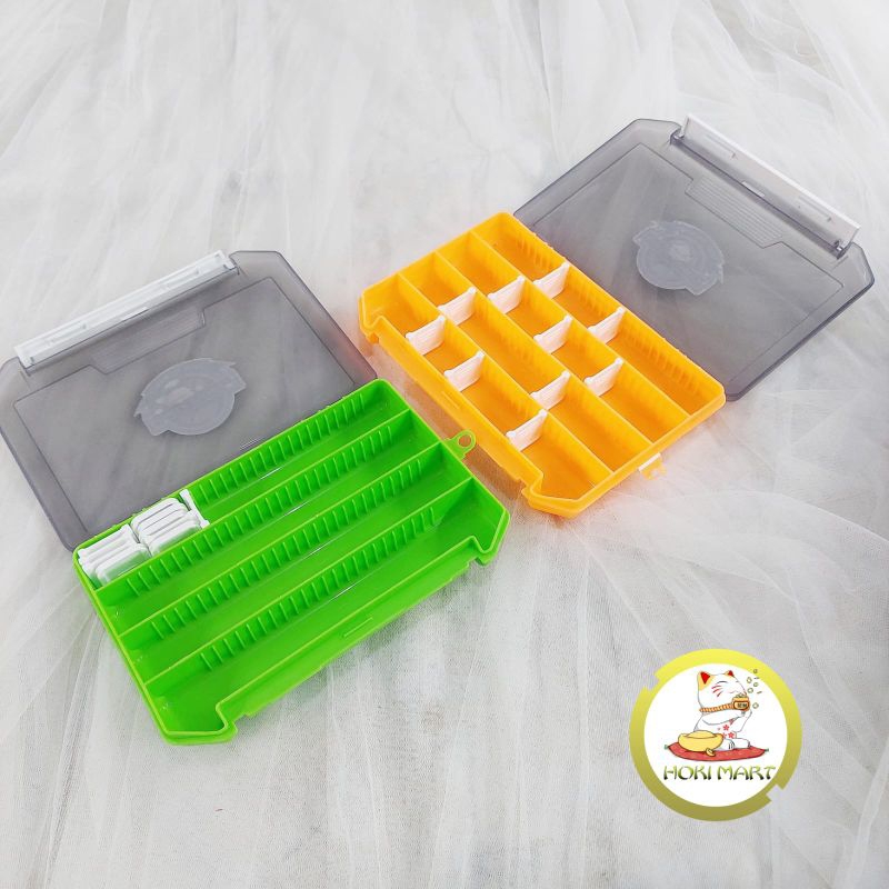 Kotak pancing  sekat 10 / kotak aksesoris pancing / fishing box / box pancing / big box / kotak panc