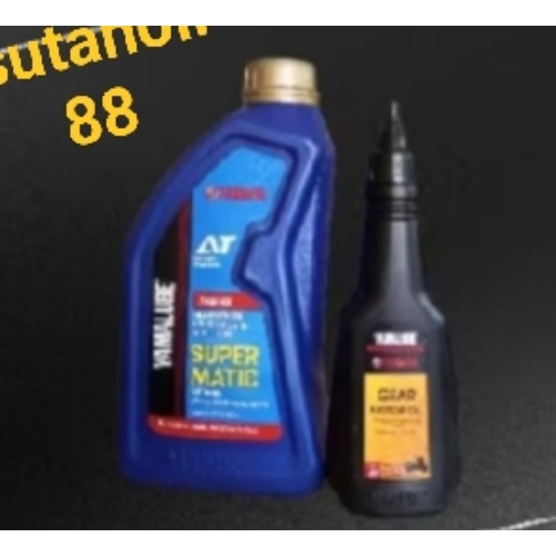 oli paketan Yamalube super matic dan Yamalube gear 150ml