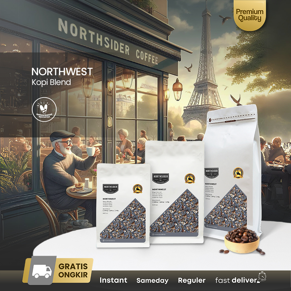 

Northsider Kopi Arabika Northwest blend Espresso Cold brew