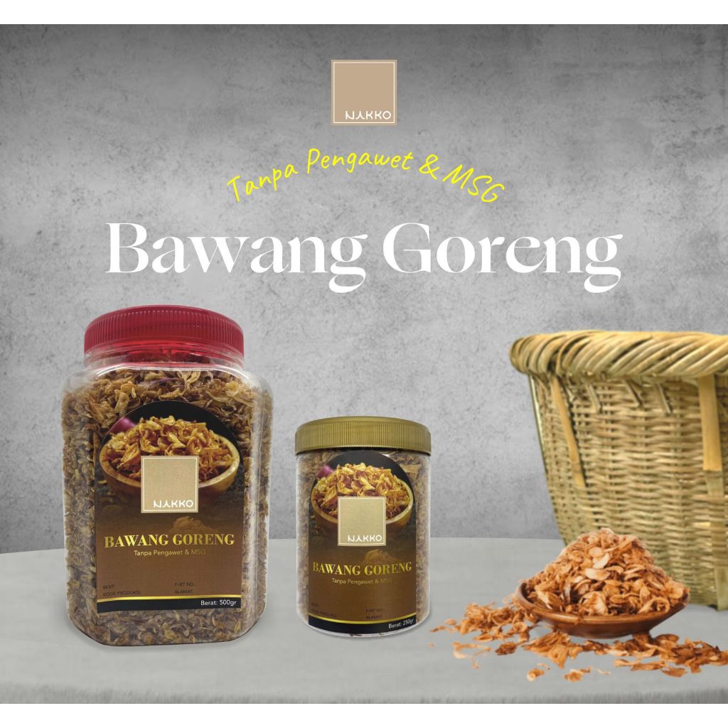 

Bawang goreng - Premium Brebes
