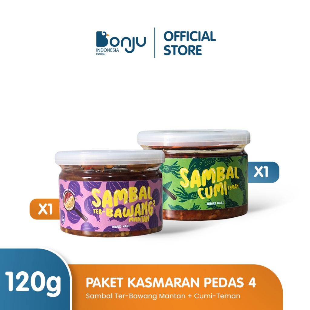 

Nyari Nasi - Paket Pedas Kasmaran 4 (2 Pcs )