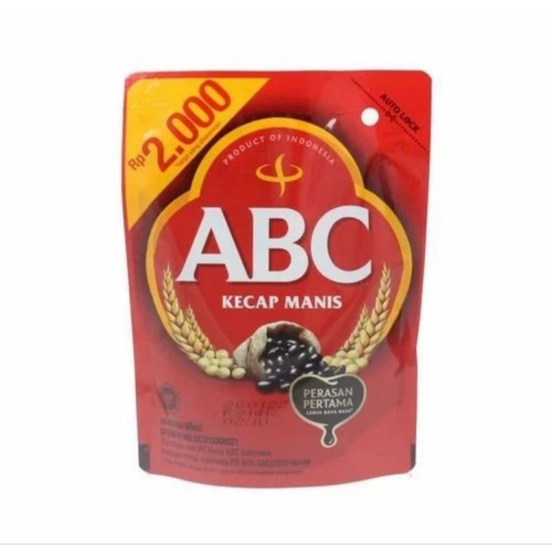 

Kecap manis ABC pouch mini 62gr