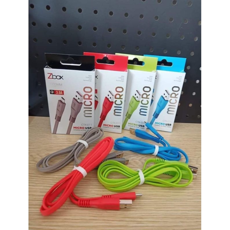 ✅ Kabel Data Zbox CTX-011 2A (1Box=20pcs) (Support Fast Charging)