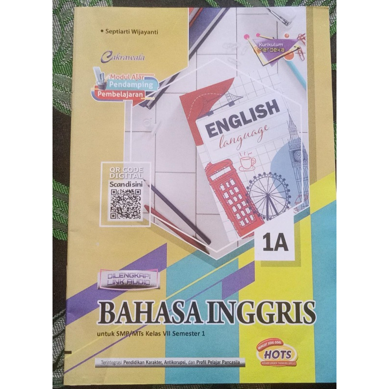 LKS Bahasa Inggris Kelas 7 SMP/MTs  semester 1 KURMER