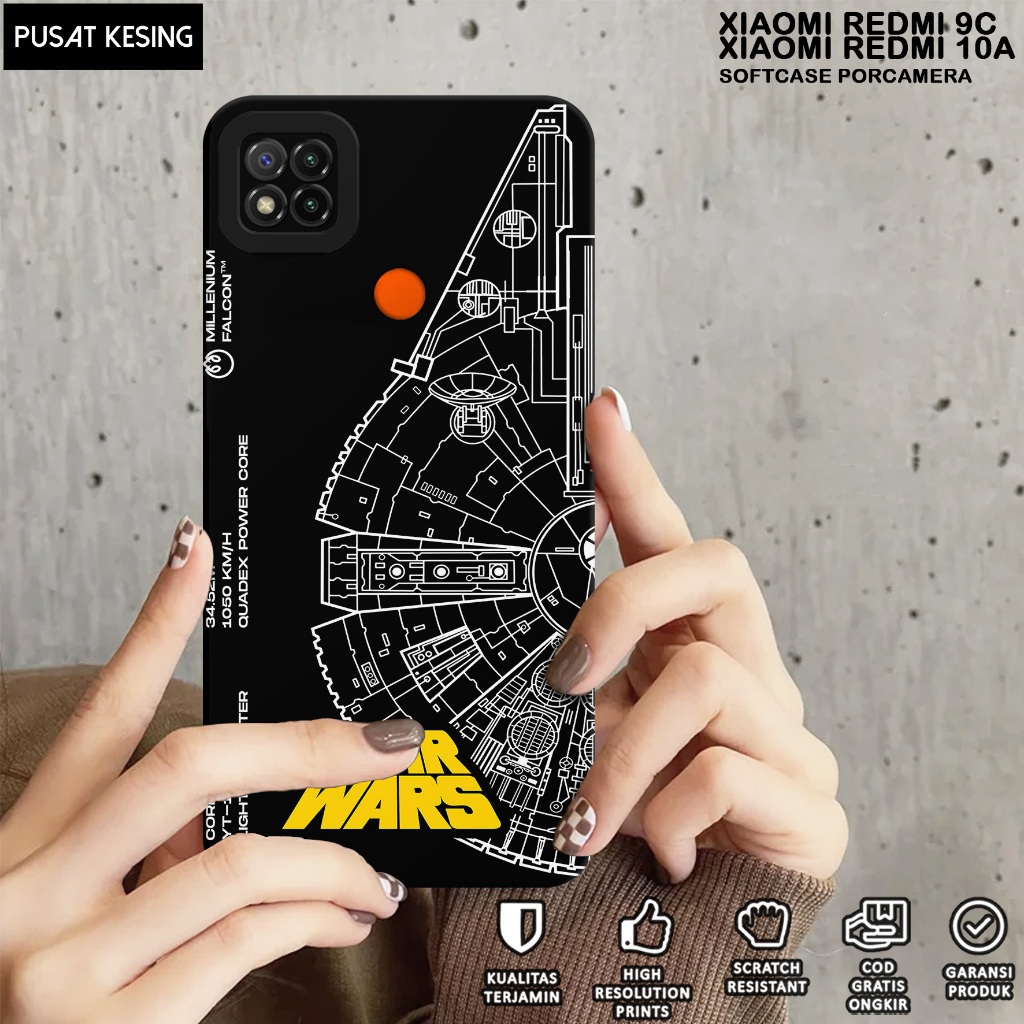 CASE XIAOMI REDMI 9C - Casing Hp Xiaomi Redmi 9C Motif STARWARS - Case Hp Redmi 9C - Casing Redmi 9C