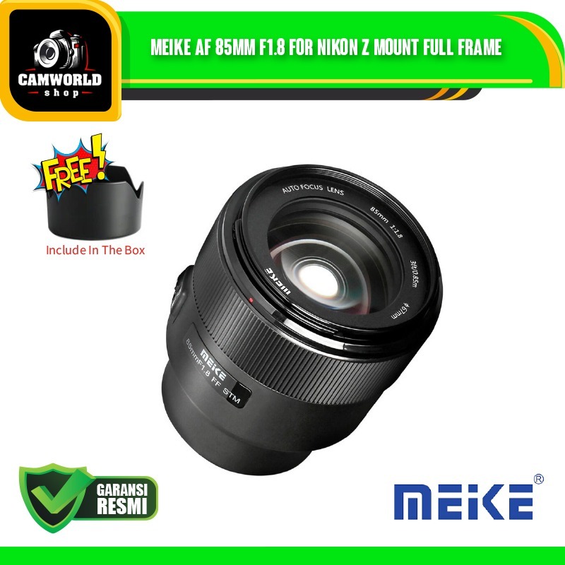 Meike AF 85mm f1.8 for Nikon Z Mount Full Frame