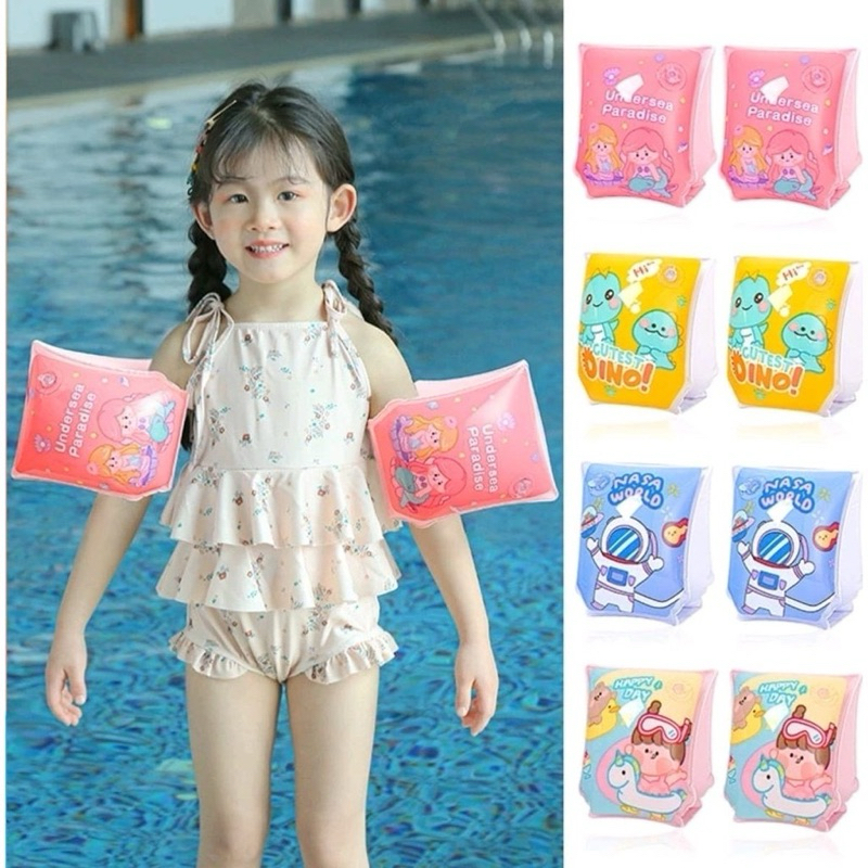 PELAMPUNG TANGAN ANAK KARET PLASTIK / BAN PELAMPUNG ANAK / BAN RENANG TANGAN ANAK