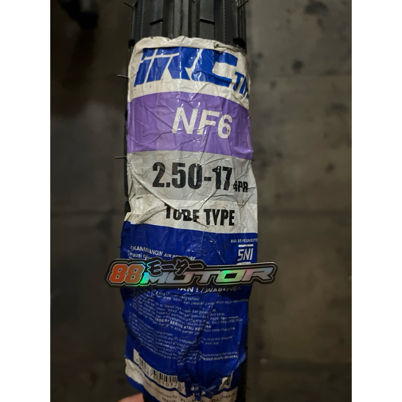 Ban luar 250-17 Irc NF6