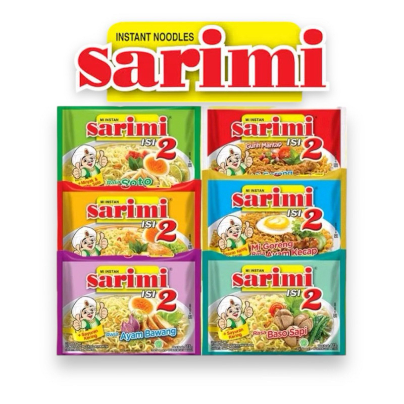 

SARIMI MIE INSTAN ISI 2 ALL VARIANT 125GR