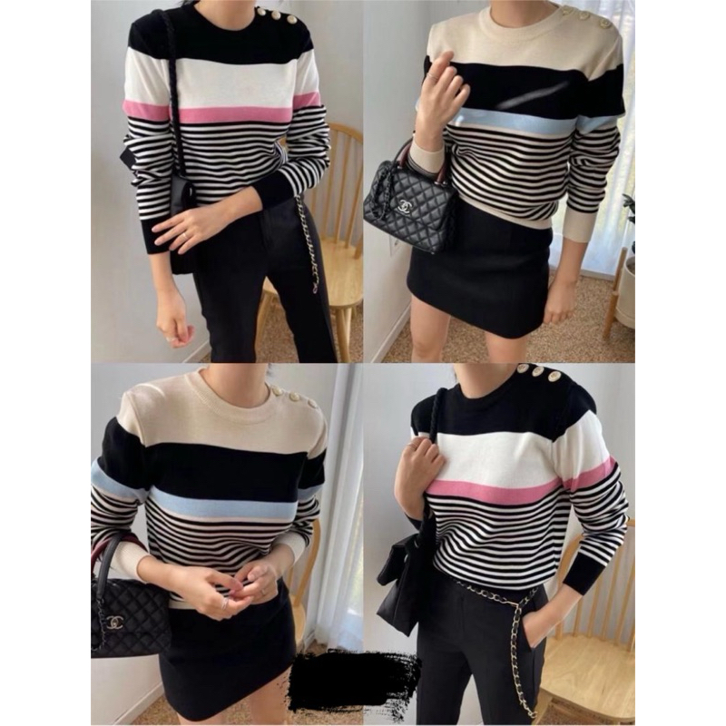 ATASAN RAJUT LENGAN PANJANG IMPORT