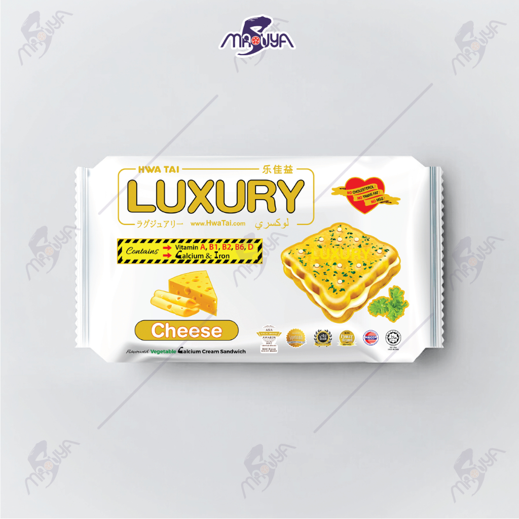 

Biskuit Hwa Tai Luxury Cheese Flavoured 200 Gr
