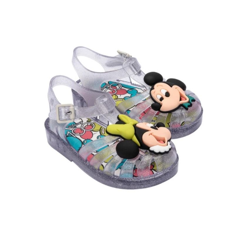 SALE MINI MELISSA POSSESSION DISNEY 100 BB CLEAR SILVER