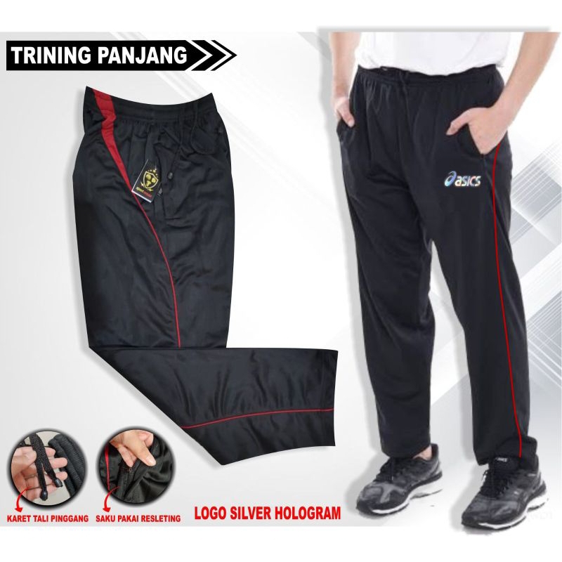 trining sport olahraga celana panjang olahraga Voli pria wanita