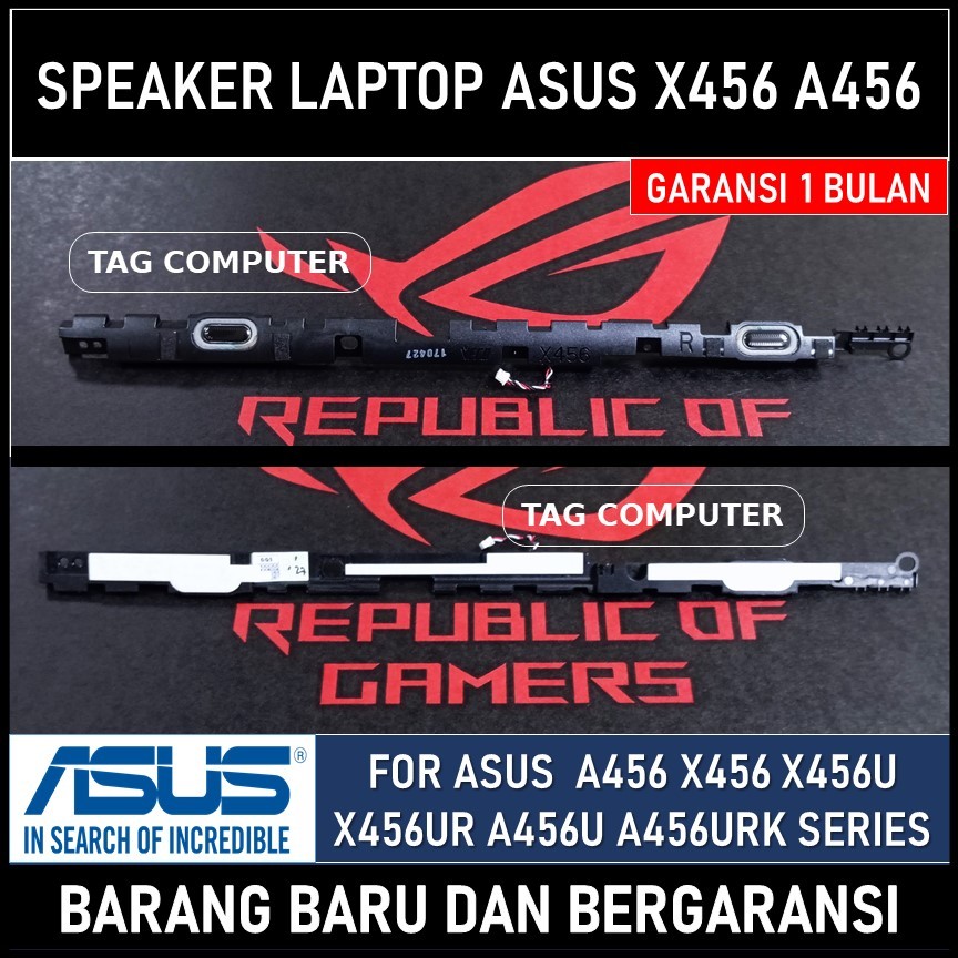 SPEAKER INTERNAL ASUS A456 A456U A456UF A456UJ A456UR X456 X456U X456U