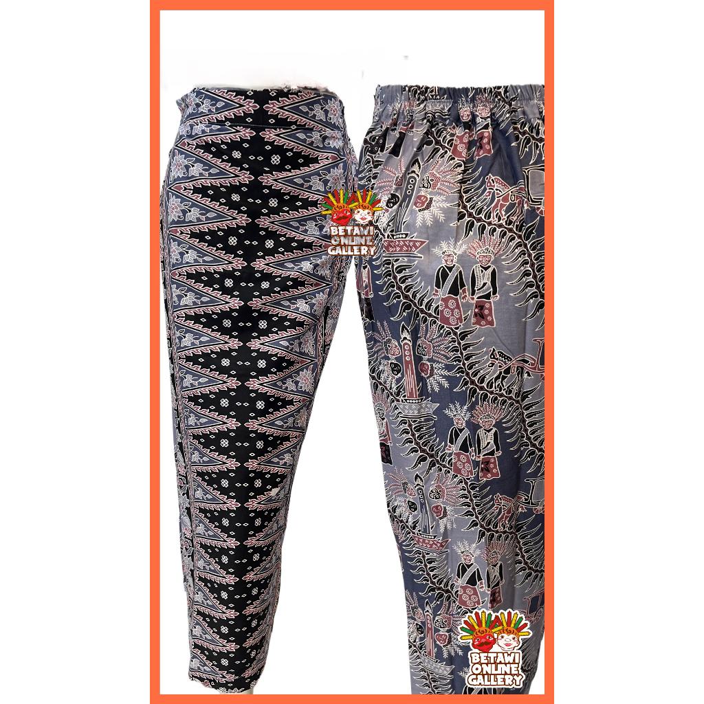 Rok Batik Betawi / Rok Span Tumpal Batik Betawi / Rok Batik Span