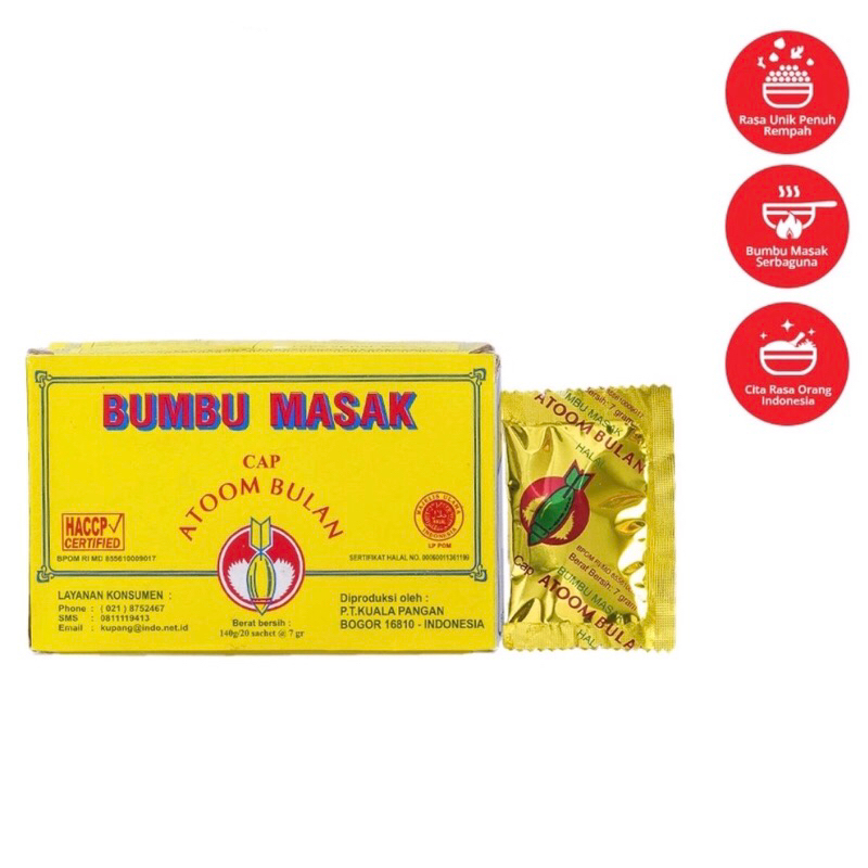 

Bumbu masak cap atoom bulan