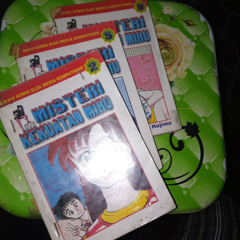 misteri kekuatan Miru/komik misteri Elex media @