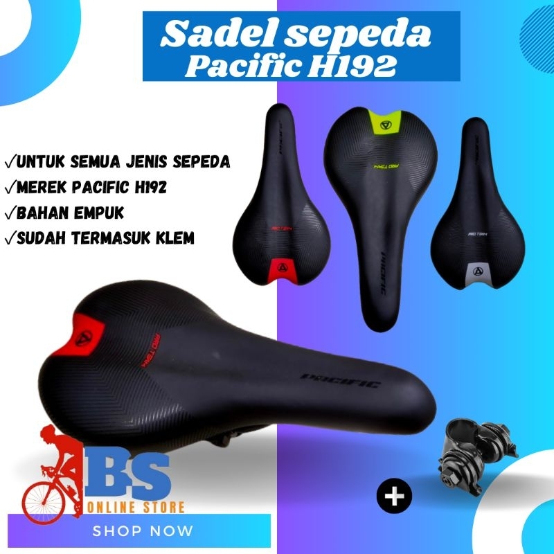 PROMO!!!sadel sepeda Pacific sp-h192 , sadel sepeda gunung termurah, jok sepeda gunung terbaru, prom