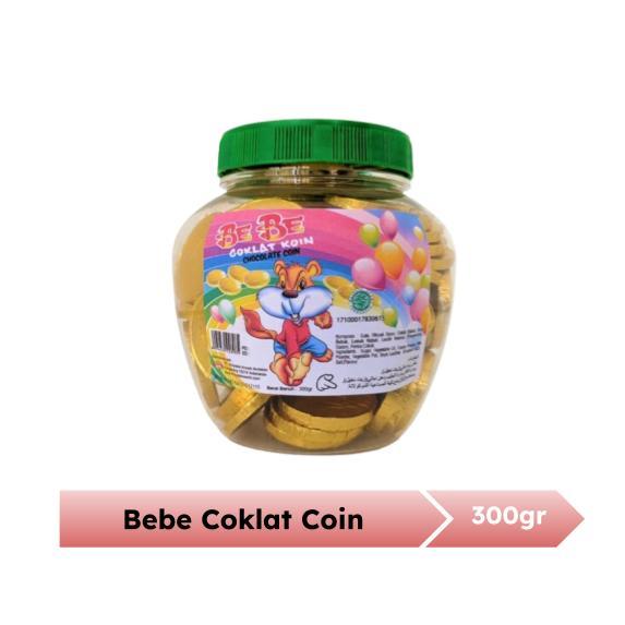 

Bebe Chocolate Coin 100pcs Cokelat Snack Toples