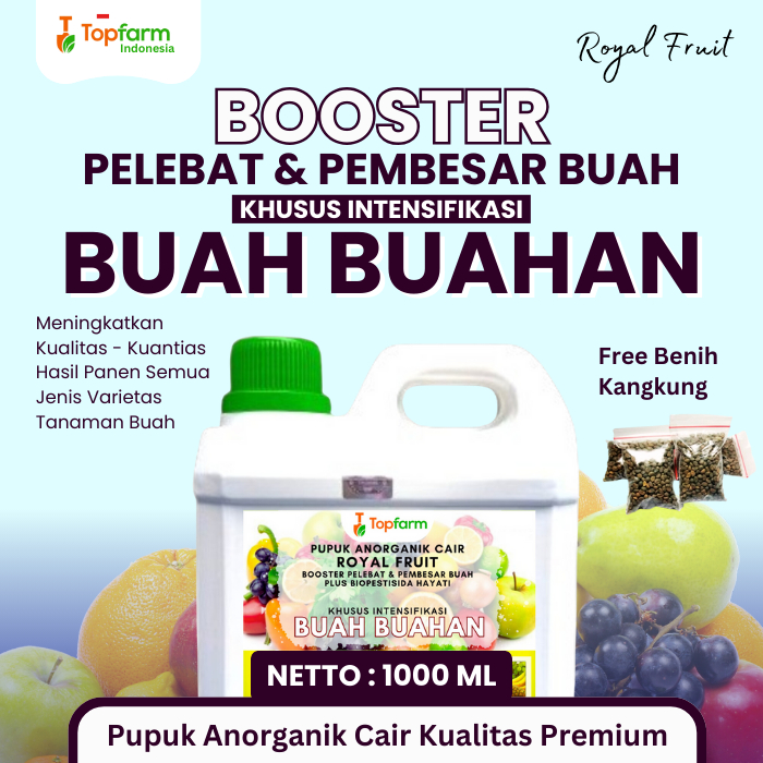 Pupuk Cair Buah Super Lebat / Pupuk Tanaman Cair Semua Varietas Buah / Pupuk Cair Semua Jenis Buah