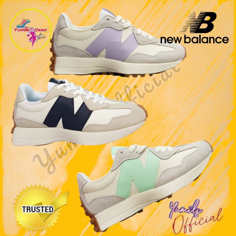 NEW BALANCE LEATHER / NEW BALANCE 327 / NB 327 / NEW BALANCED PRIA MADE IN VIETNAM