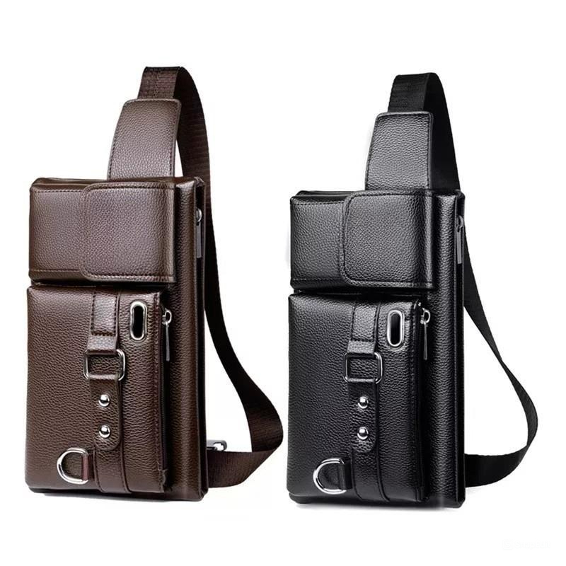 Tas Selempang Pria Kulit sintetis Terkini