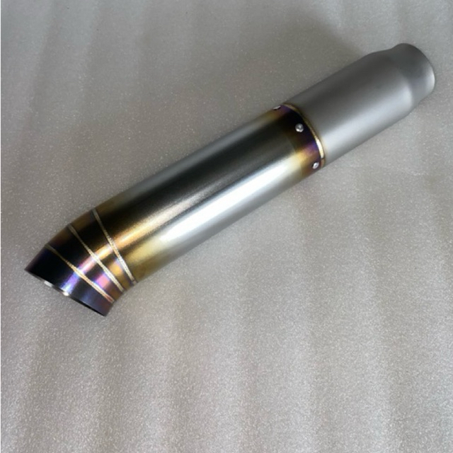 TERBARU…!!!Tailpipe mobil diesel DRAGON tipe”curved”(replika JTC titanium)