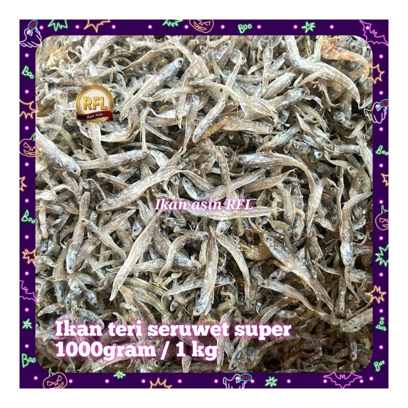 

ikan teri seruwet super 1000gram / 1 kg
