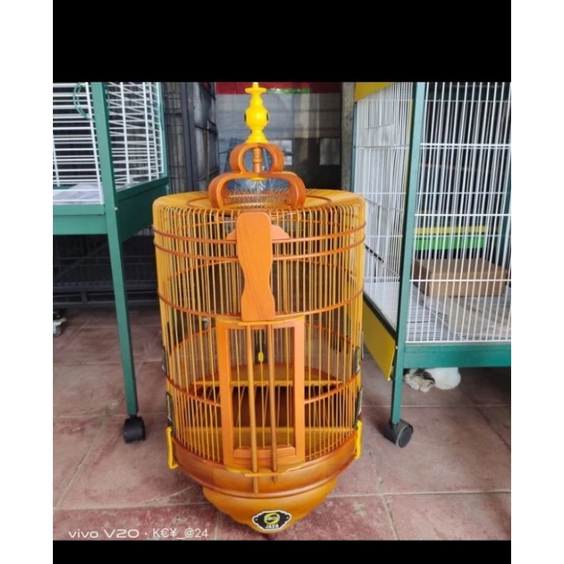 sangkar kandang burung Anis wambie cungkok dll Ebod jaya solo halus kayu jati