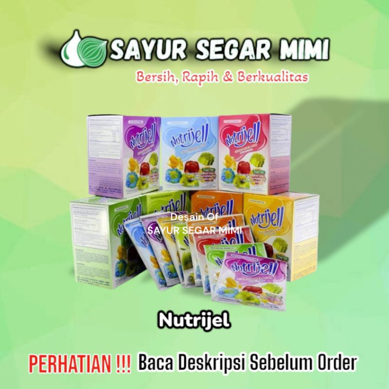 

Nutrijell 1bks - Sayur Segar Mimi