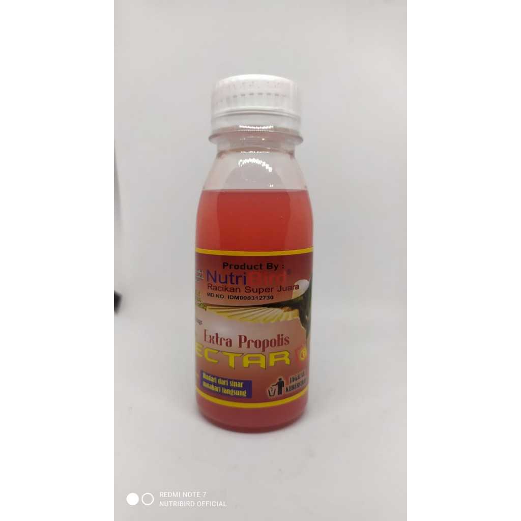 1 btol nektar red nutri bird nektar colibri ekstrak kroto minuman makanan kolibri 100 ml Lampam ID