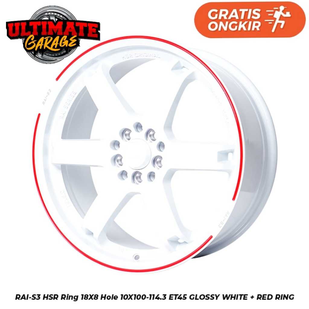 Velg HSR Ri S3 Ring 19 Mobil Xpander Rush Xtrail Crv Dll