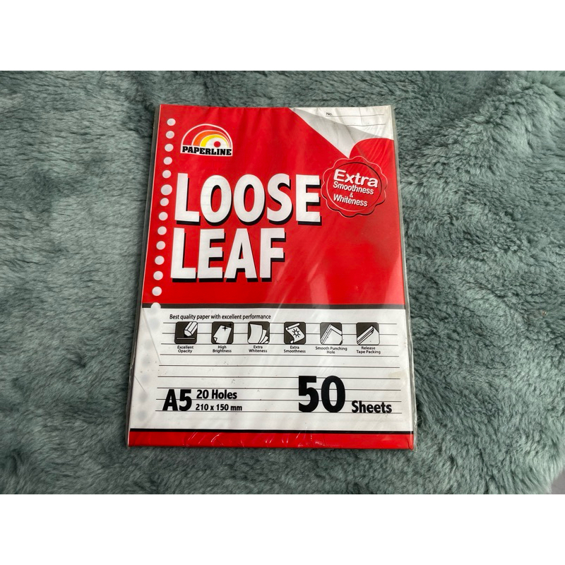 

Kertas Binder Loose Leaf A5