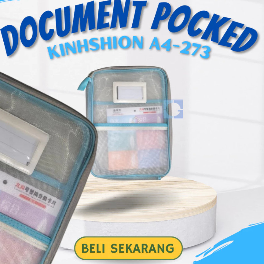 

Kinhshion 3D Document Pocket A4 - 273 Ukuran 33,5 X 24Cm