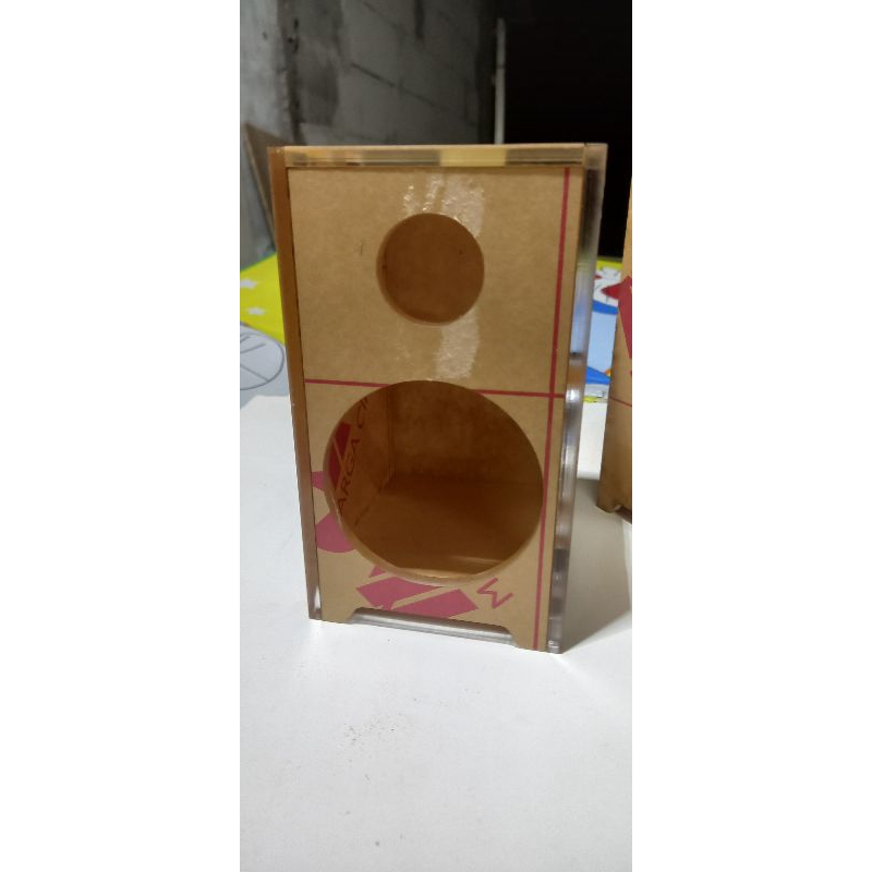 Box speaker 3 inch  2.5 inch akrilik