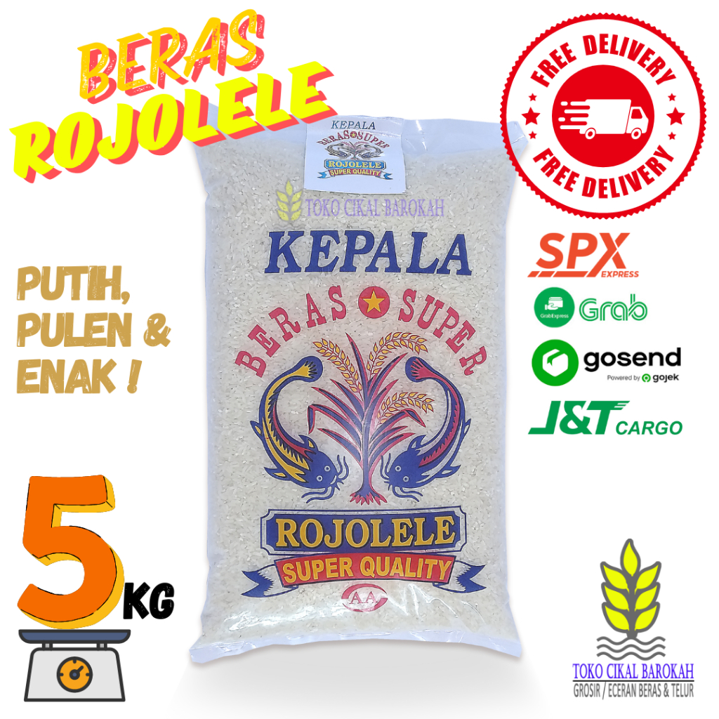 

Beras Rojolele 5kg Kualitas Super