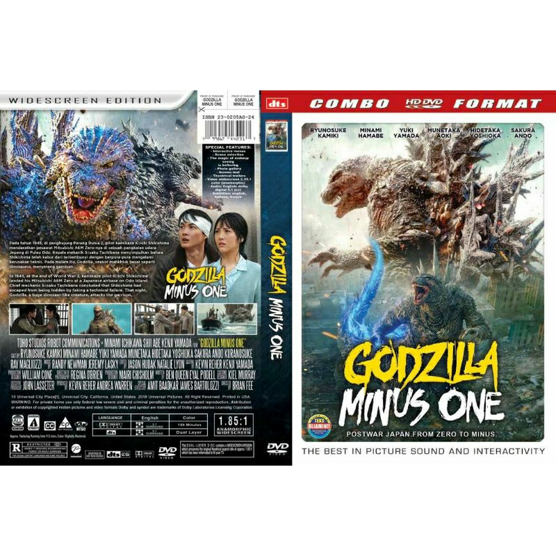 kaset film Godzilla Minus one (2024)