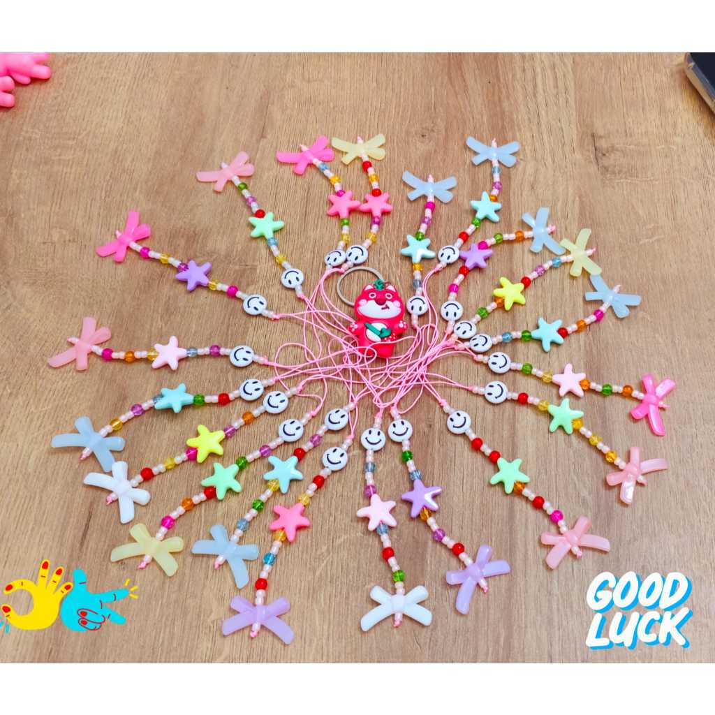 gantungan HP Aesthetic gantungan hp lucu gantungan hp manik manik