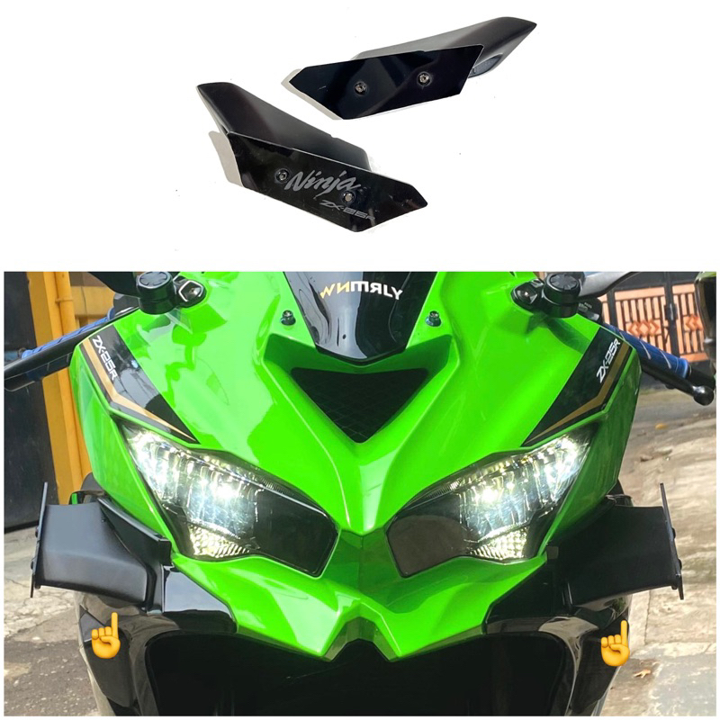 side winglet ZX25R kiri kanan samping